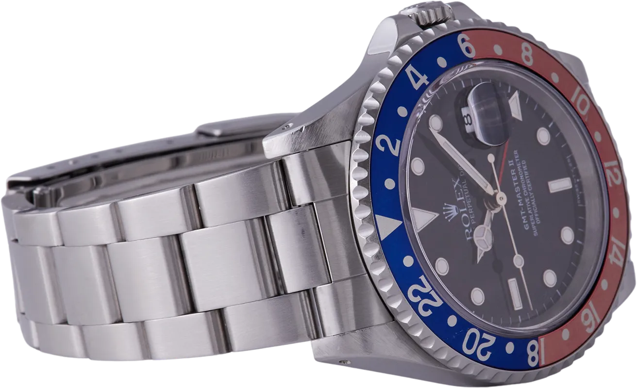 Rolex GMT-Master II Tritium + Pepsi 1996 16710